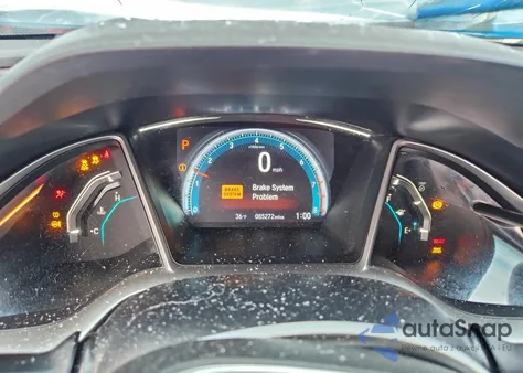 2018 Honda Civic Ex из США, поврежденный, VIN 2HGFC2F75JH576344